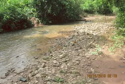 Quebrada en el distrito de Balsapuerto
