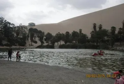 Laguna de la Huacachina, Ica-PerÃº.