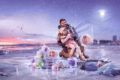 Ice Fishing for Presents