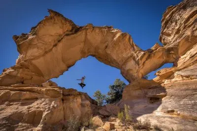Inchworm Arch, Kanab Utah jigsaw puzzle