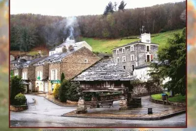 VILLANUEVA DE OSCOS (ASTURIAS) â€“ VISTA DEL PUEBLO jigsaw puzzle