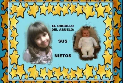 EL ORGULLO DEL ABAUELO:  SUS NIETOS