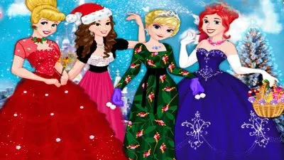 פאזל של Cinderella Belle Elsa Ariel