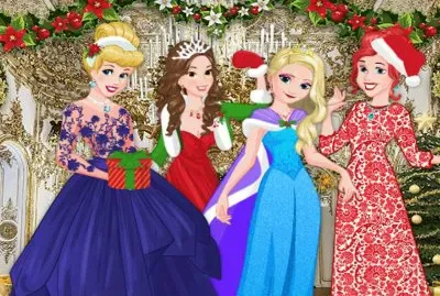 פאזל של Cinderella Belle Elsa Ariel
