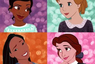 Tiana Wendy Pocahontas Belle