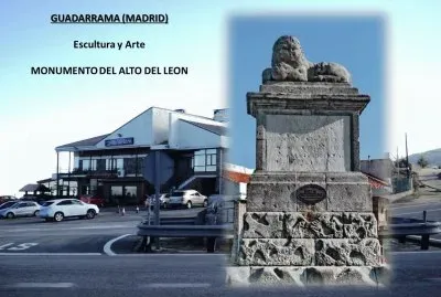 GUADARRAMA (MADRID) - MONUMENTO DEL ALTO DEL LEON