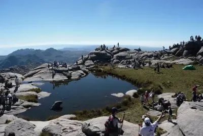 Cumbre del Cerro ChampaquÃ­. CÃ³rdoba. Argentina