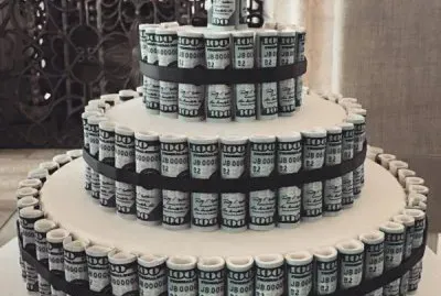 Pastel de Billetes, por Dees Goodies jigsaw puzzle