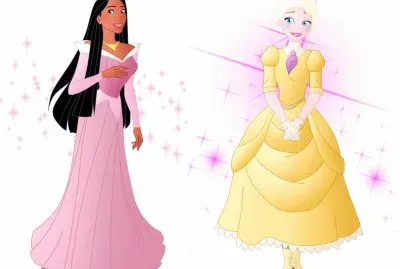 פאזל של Pocahontas Elsa