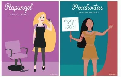 Rapunzel Pocahontas