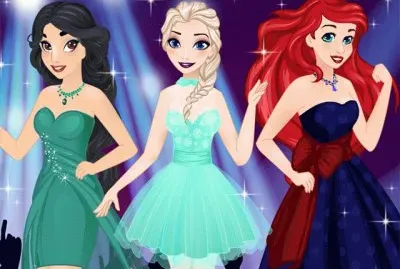 פאזל של Jasmine Elsa Ariel