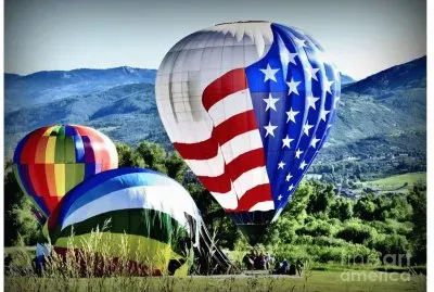 Colorful Hot Air Balloons