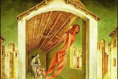 Remedios Varo, La Tejedora de Verona (1956) jigsaw puzzle