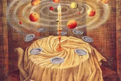 Remedios Varo, Naturaleza Muerta Resucitando (1963