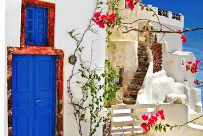 Entrada en casa-Grecia jigsaw puzzle