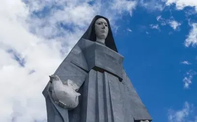 Monumento a la virgen de la Paz. Trujillo - Vzla. jigsaw puzzle
