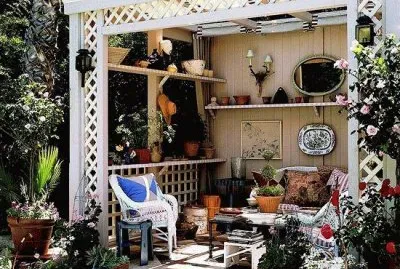 Shabby Chic Patio jigsaw puzzle