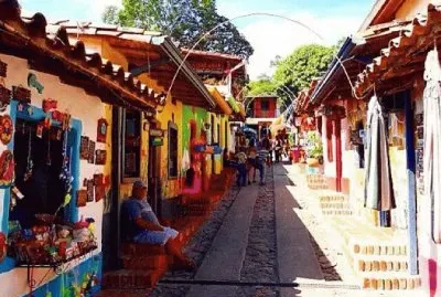 Calle artesanal. Peribeca-TÃ¡chira. Venezuela