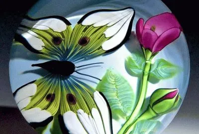 Butterfly over Blossom