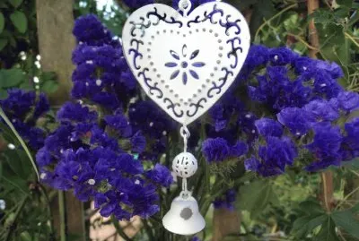 Vintage Styled Hanging Heart jigsaw puzzle