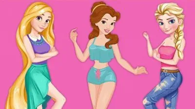 StarWars Rapunzel Belle Elsa