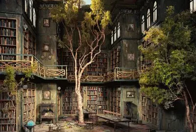 library, tree