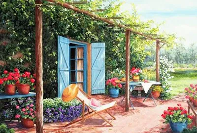 jardÃ­n de campo jigsaw puzzle