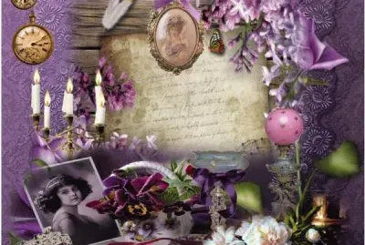 Romantic Vintage Display-Still Life jigsaw puzzle
