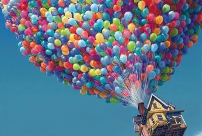 Globos colores UP