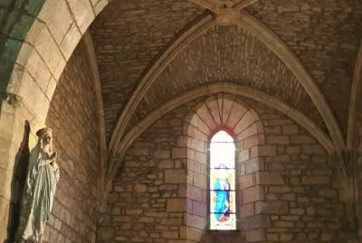 DÃ©tail Ã‰glise Ste Catherine - CARLUX (FRANCE)