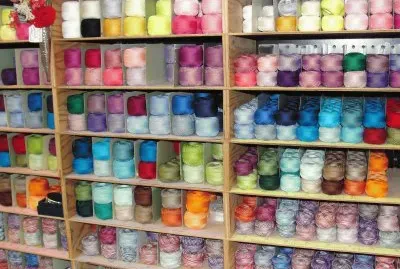 Colorful Perle Cotton Threads
