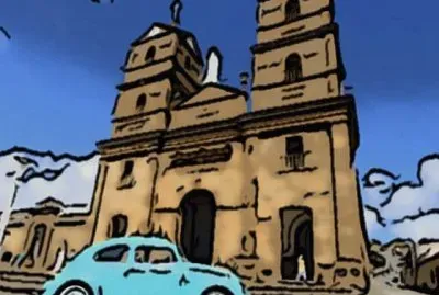 zapatoca en caricatura