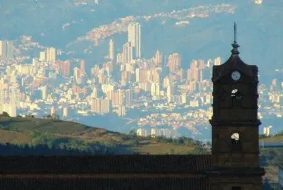 desde Zapatoca vista de Bucaramanga