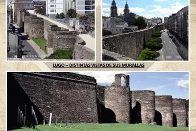 LUGO â€“ DISTINTAS VISTAS DE SUS MURALLAS
