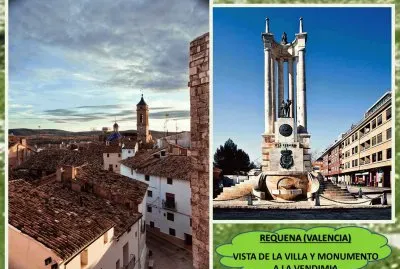 REQUENA (VALENCIA) - VILLA Y MONUMENTO A VENDIMIA