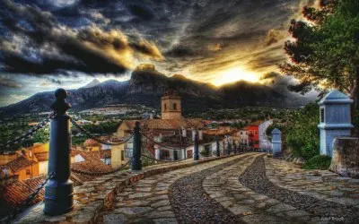 Pueblo tÃ­pico en Castilla