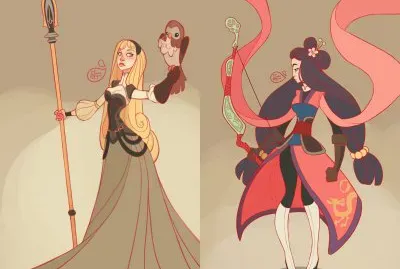 פאזל של Aurora Mulan