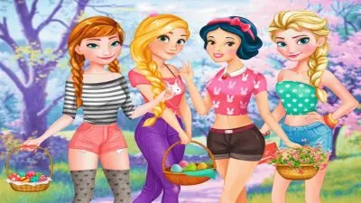 Anna Rapunzel SnowWhite Elsa