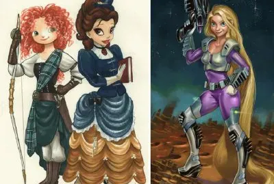 Merida Belle Rapunzel