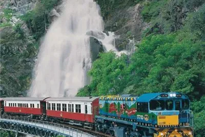 Tren de Cairns a Kuranda, 1981, Australia jigsaw puzzle