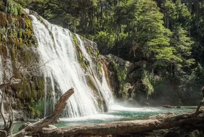 Cascada Ã‘ivinco. NeuquÃ©n. Argentina jigsaw puzzle
