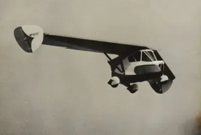 פאזל של Auto 1957 Waterman Aerobile In Flight