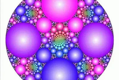 Pink and Purple Circle