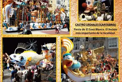 פאזל של CASTRO URDIALES (CANTABRIA)  FIESTA EL COSO BLANCO