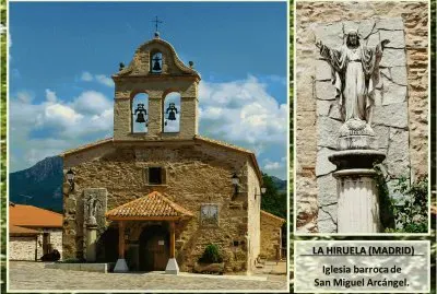 LA HIRUELA (MADRID) - IGLESIA DE S MIGUEL ARCÃNGEL