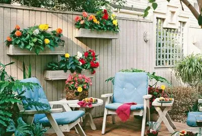 Cute Little Patio Garden Area