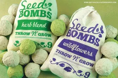 Interesting Throw N ' Grow Seed Bombs