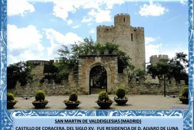 SAN MARTIN DE VALDEIGLESIAS (MADRID) - CASTILLO