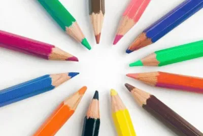 å½©è‰²é‰›ç­†