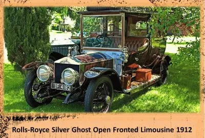 Rolls-Royce Silver Ghost Open Fronted Limousine 19
